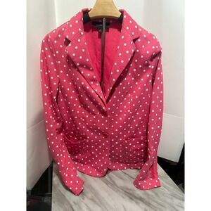 Talbots Blazer Polka Dot Size Small